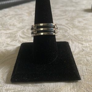 Stainless steel men’s ring